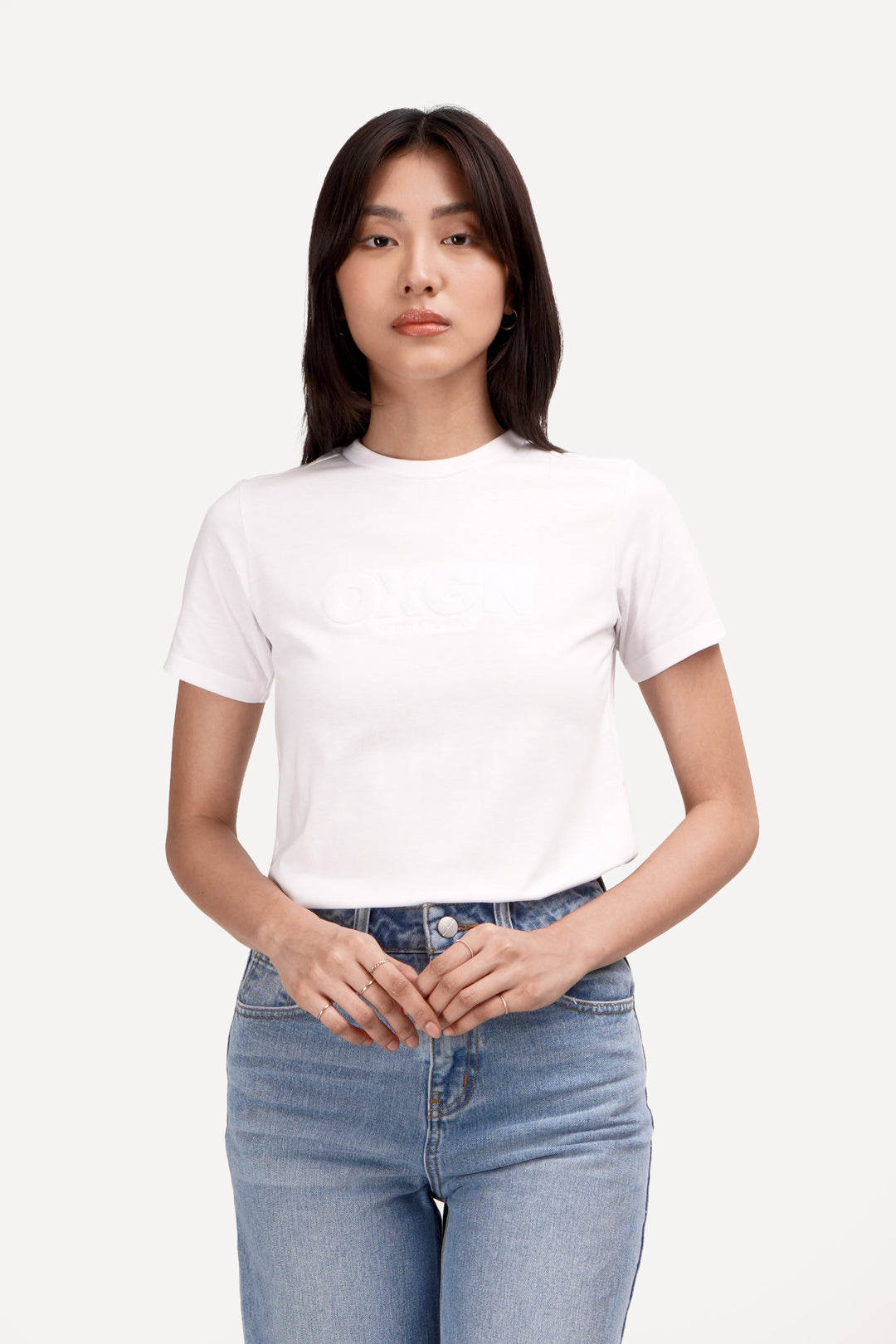 Regular Fit T-Shirt With Embossed Logo
