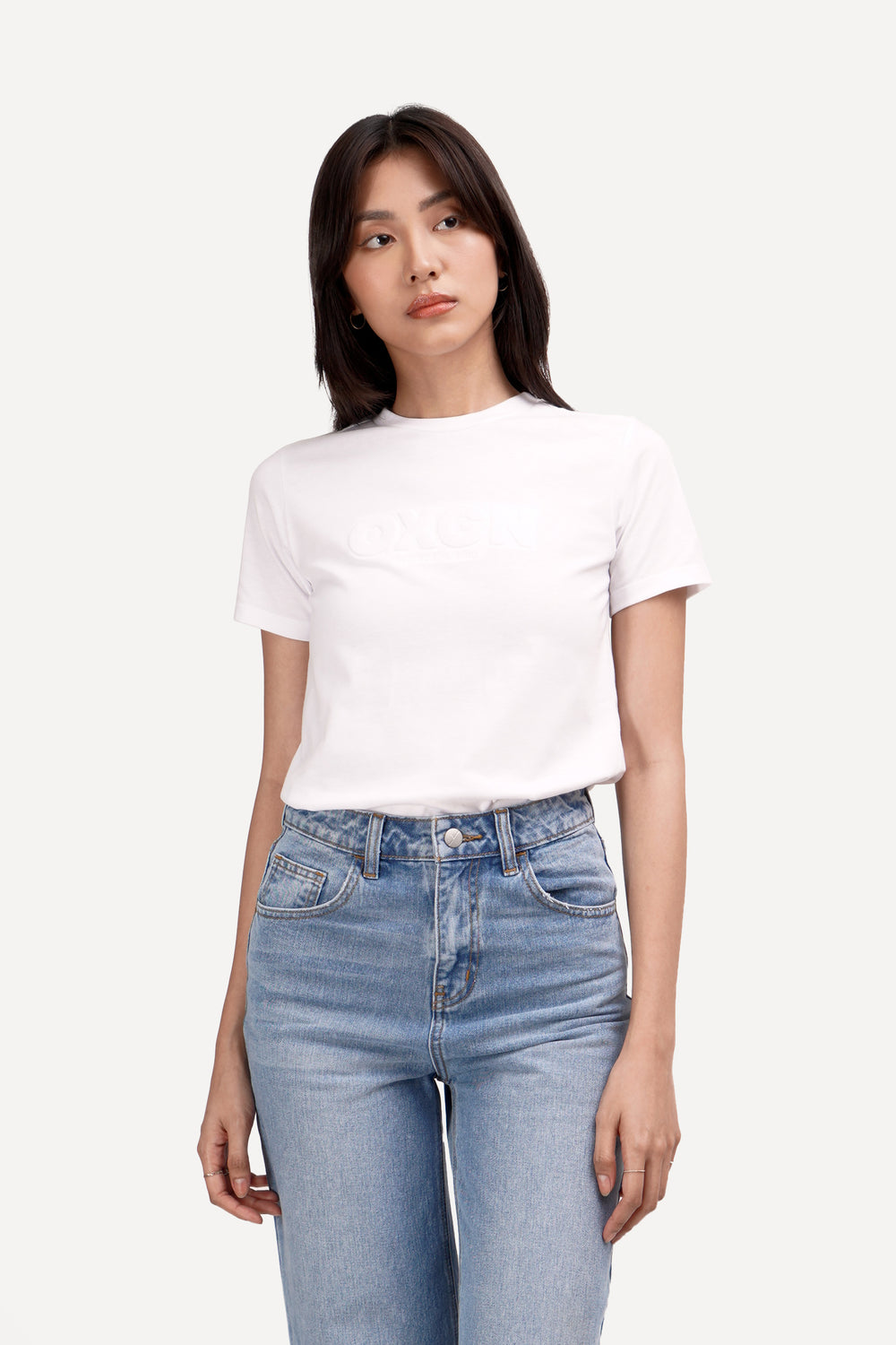 Regular Fit T-Shirt With Embossed Logo