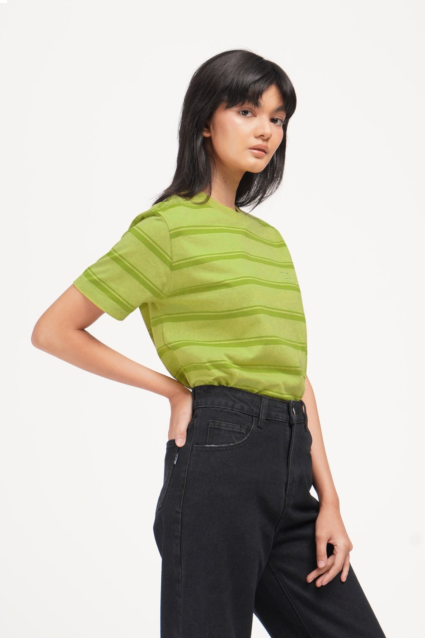Unisex Tonal Stripe T-Shirt