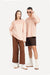 Unisex Stripe Embroidery Long Sleeves T-Shirt
