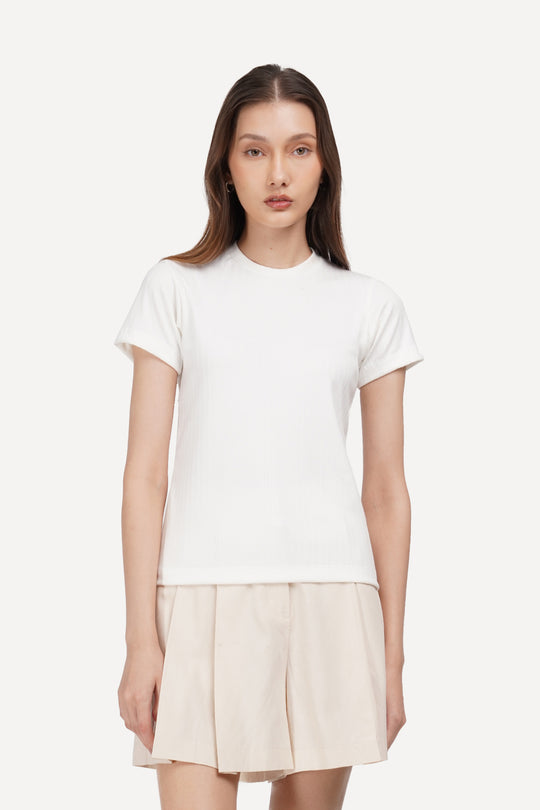 Ribbed Slim Top