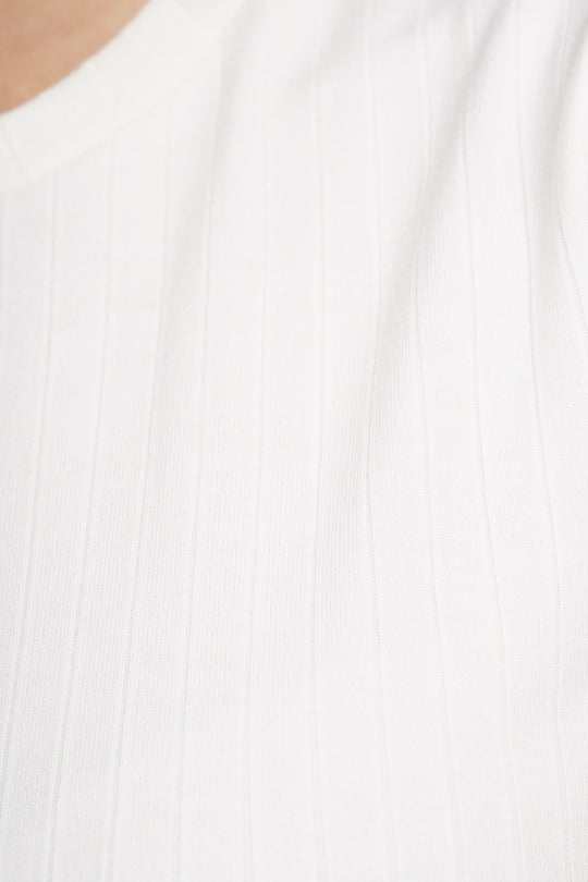 Ribbed Slim Top
