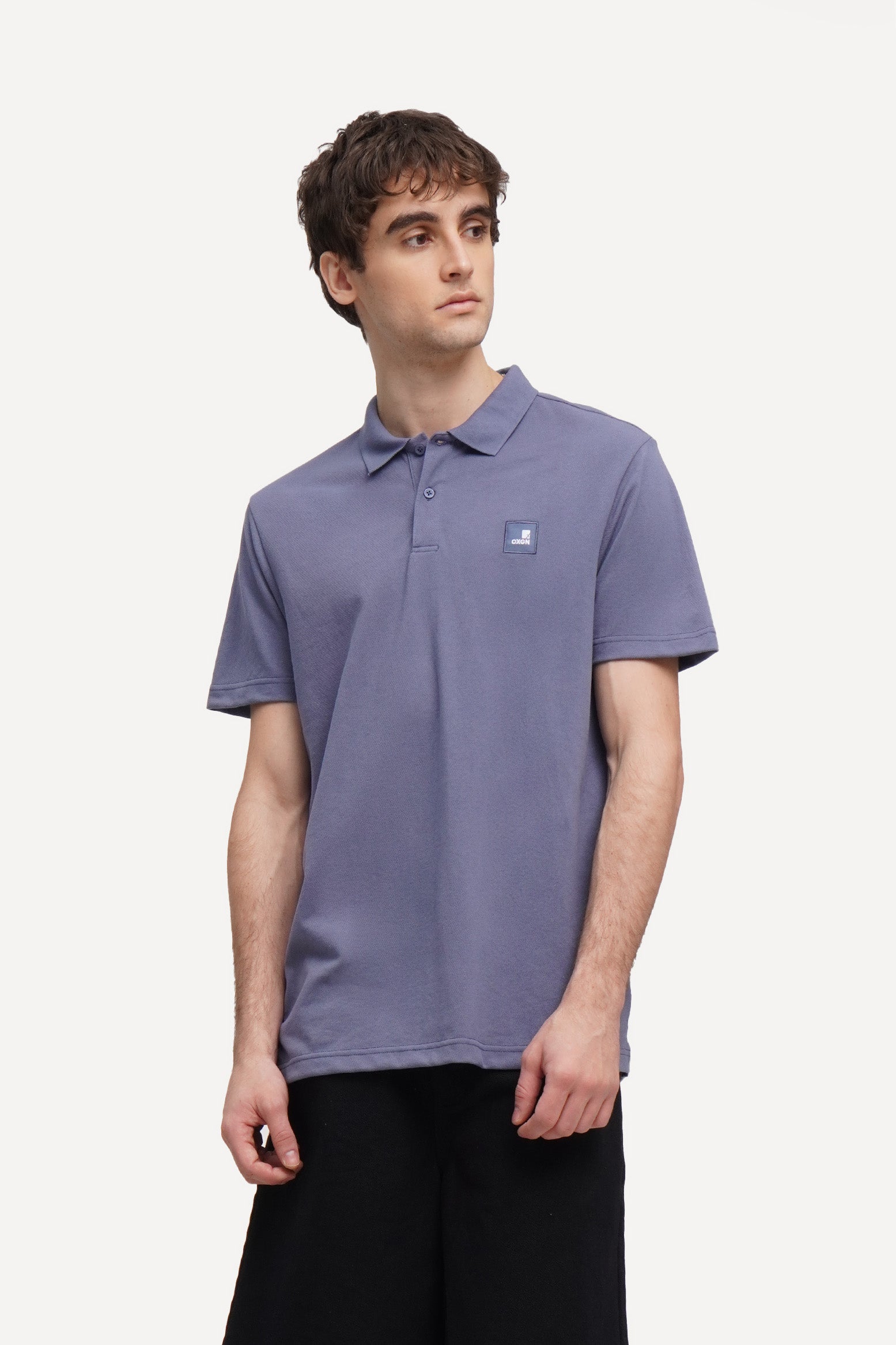 Embroidered Patch Polo – OXGN