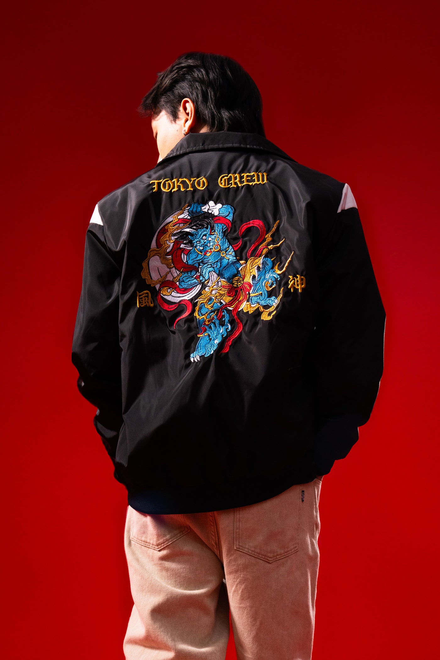 Embroidered Bomber Jacket