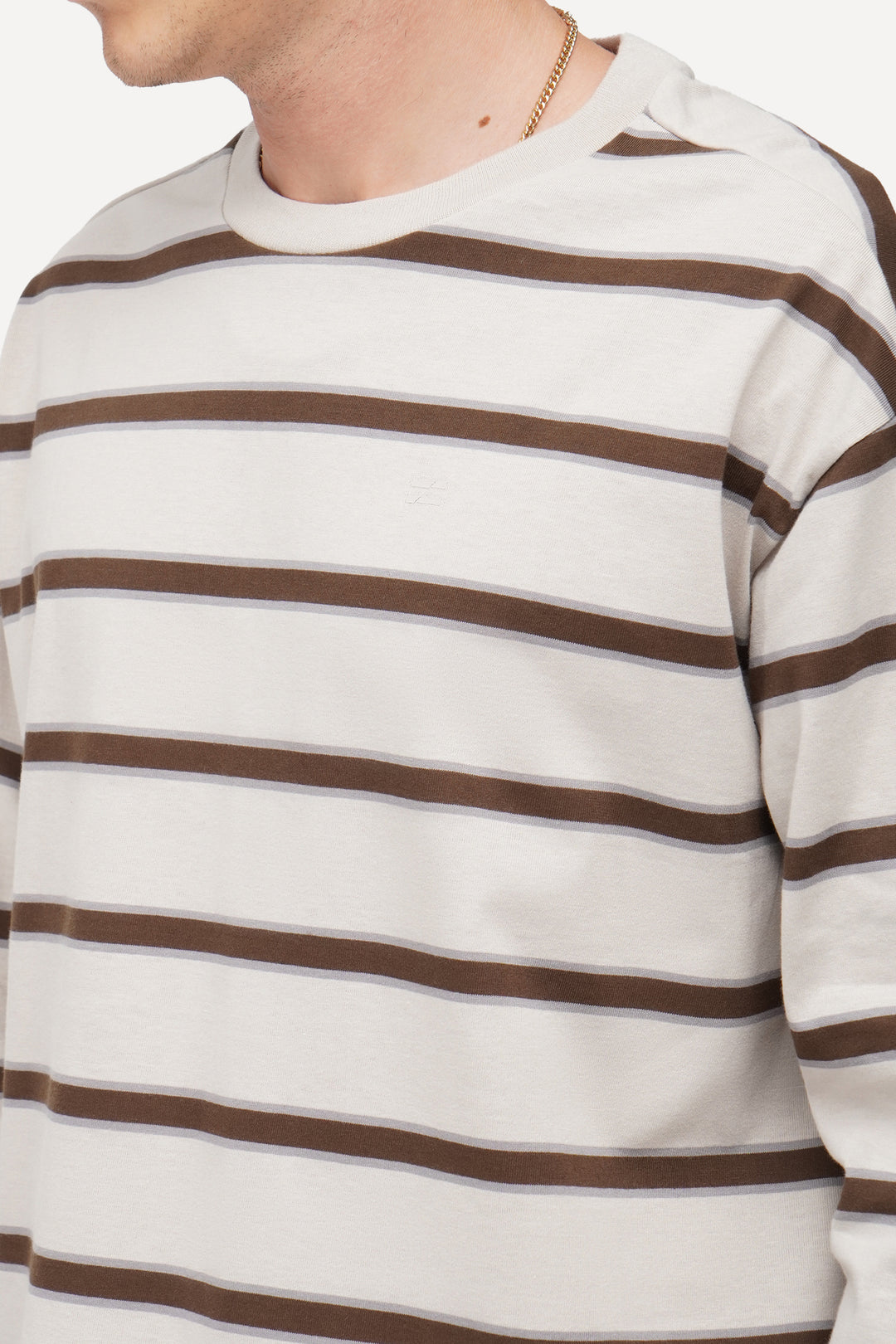 Unisex Striped Long Sleeves T-Shirt