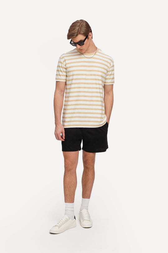 Textured Striped T-Shirt
