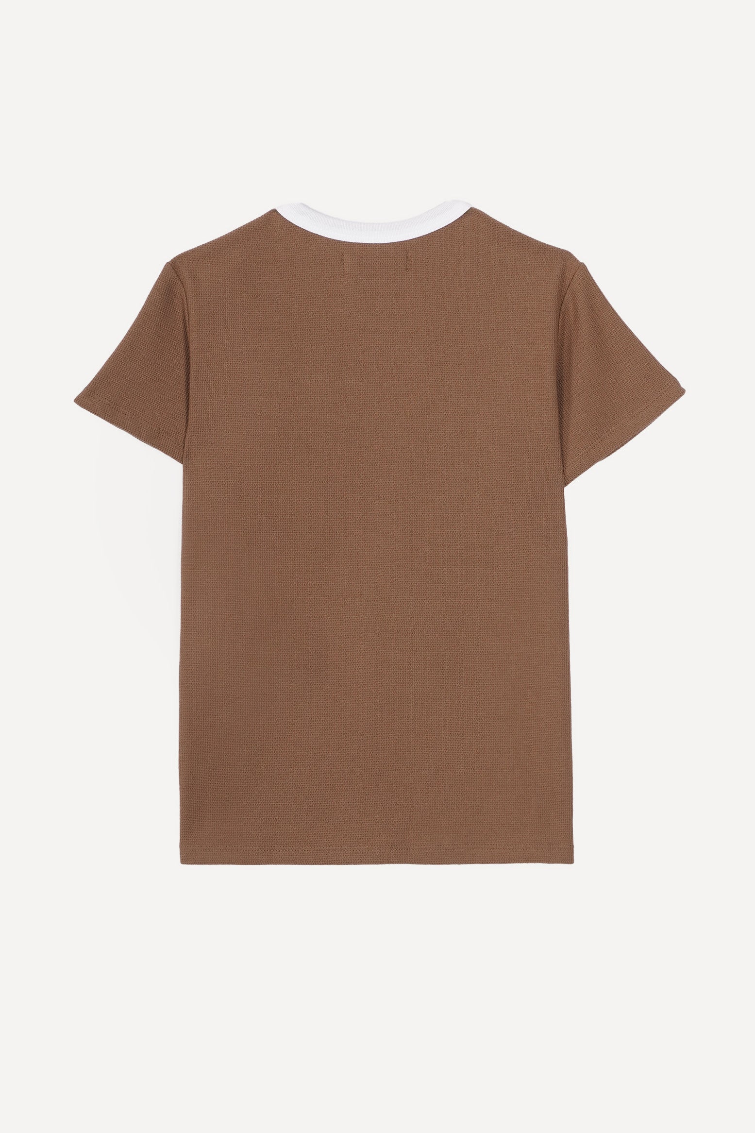 Ladies' Waffle Ringer T-Shirt – OXGN Ladies' Waffle Ringer T-Shirt – OXGN