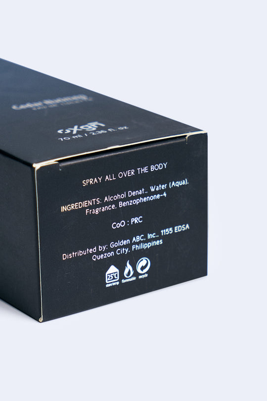 OXGN Cedar Nutmeg Eau de Toilette for Men 70ML