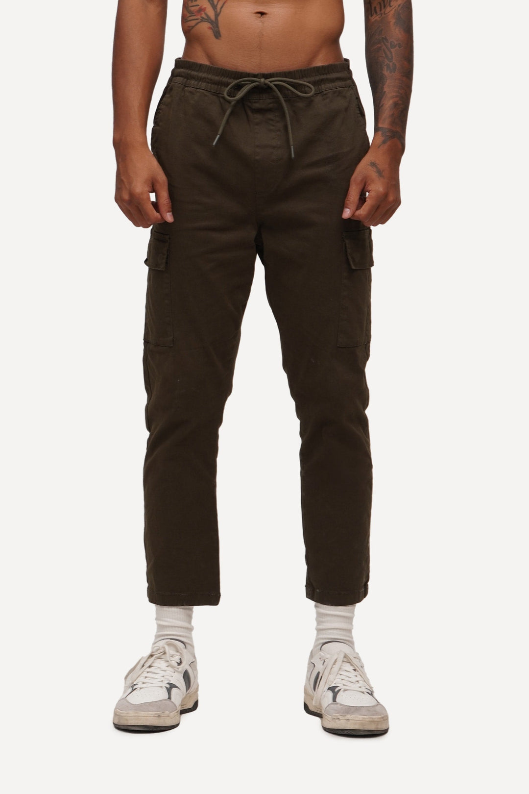 Pull-Up Cargo Pants