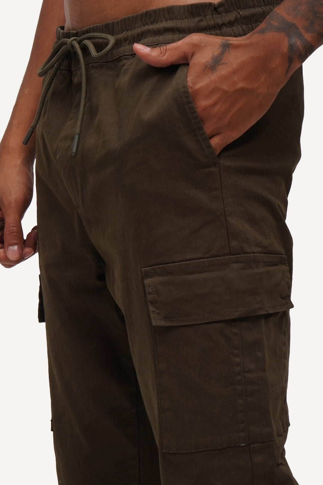 Pull-Up Cargo Pants