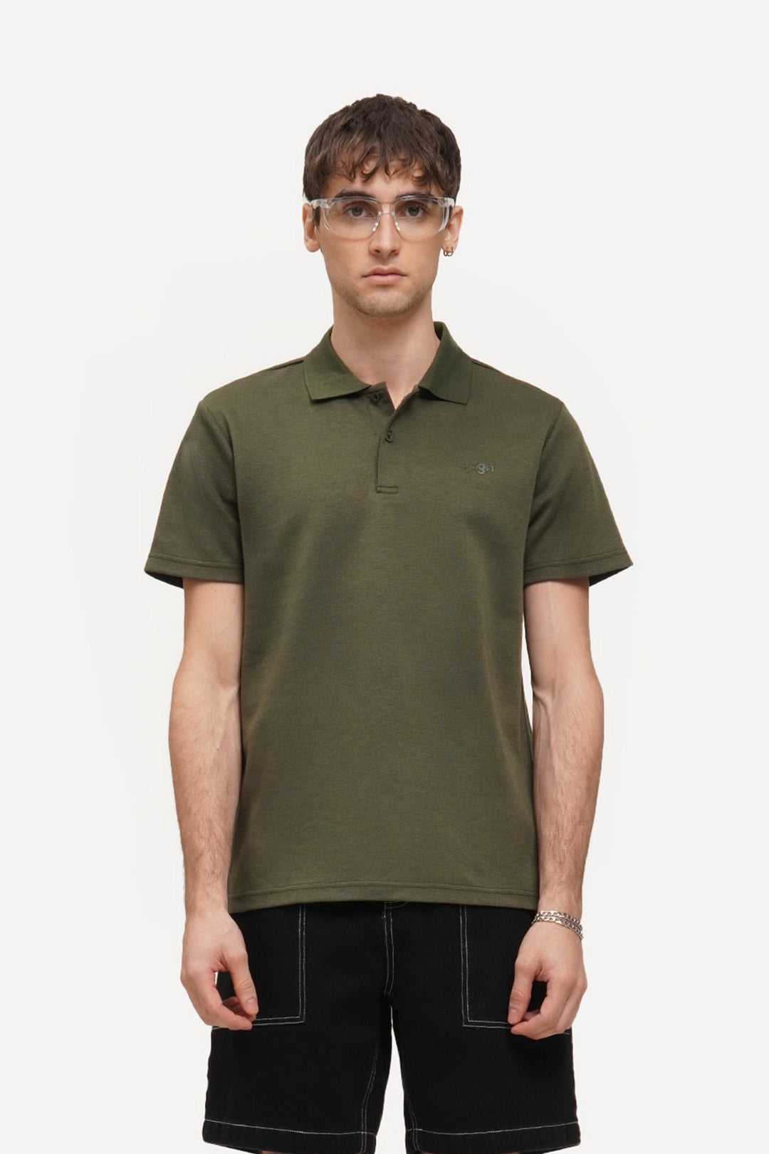 Interlock Knit Polo