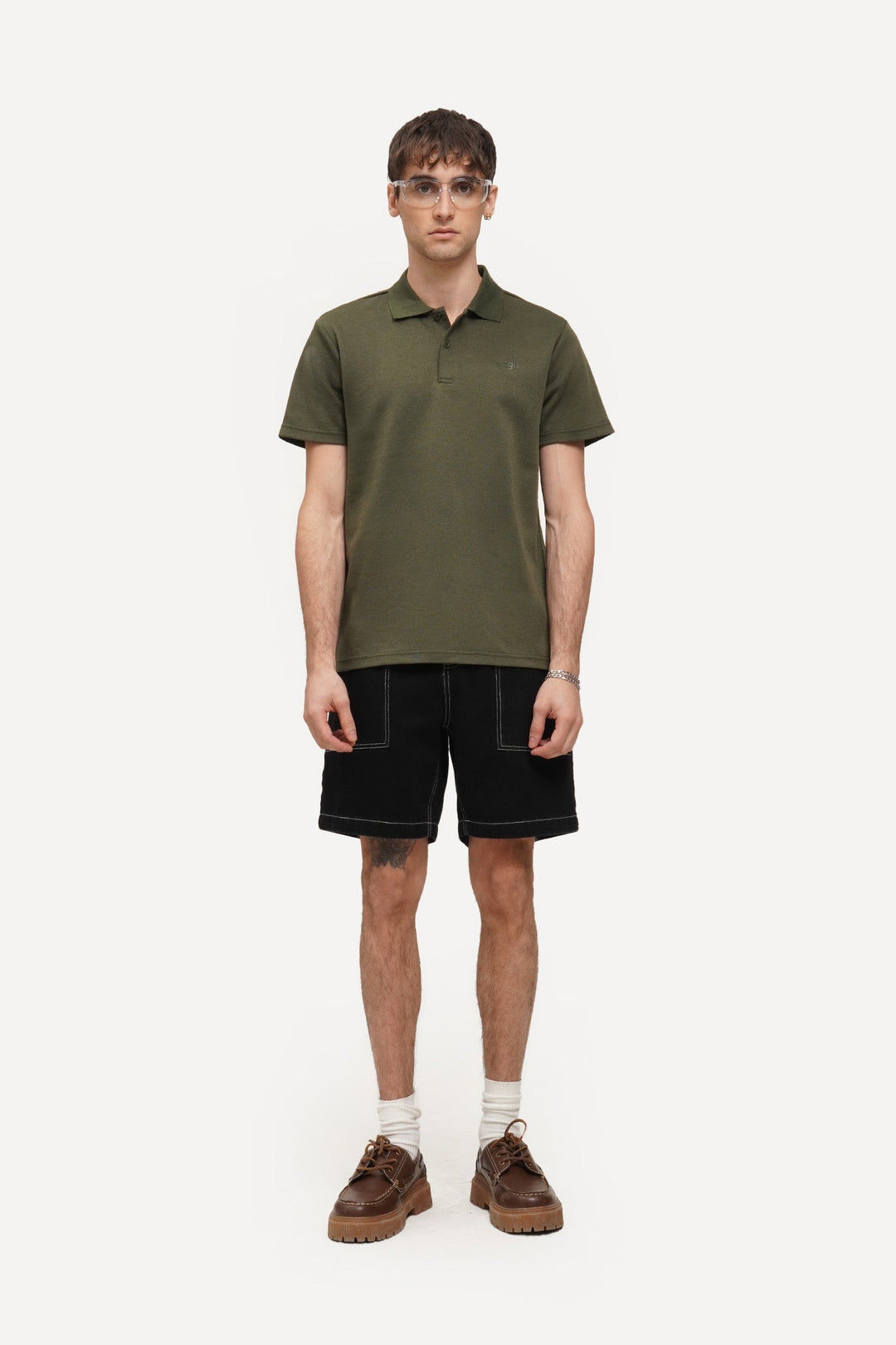 Interlock Knit Polo