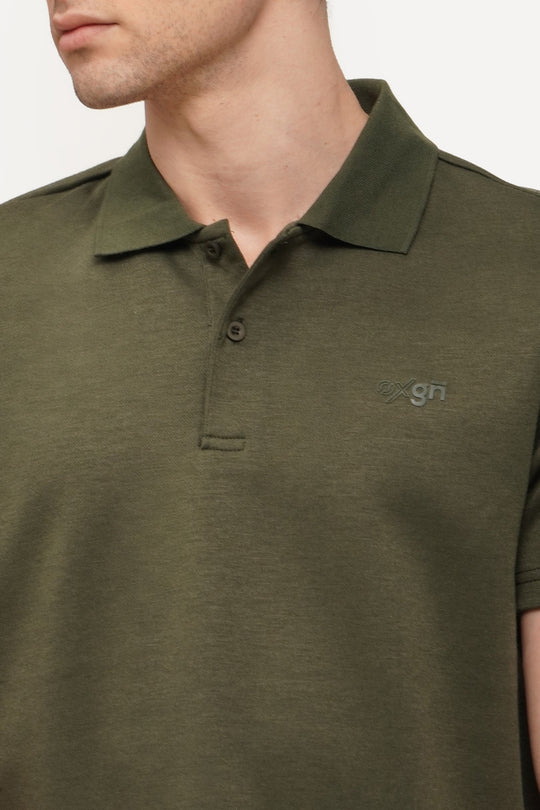 Interlock Knit Polo