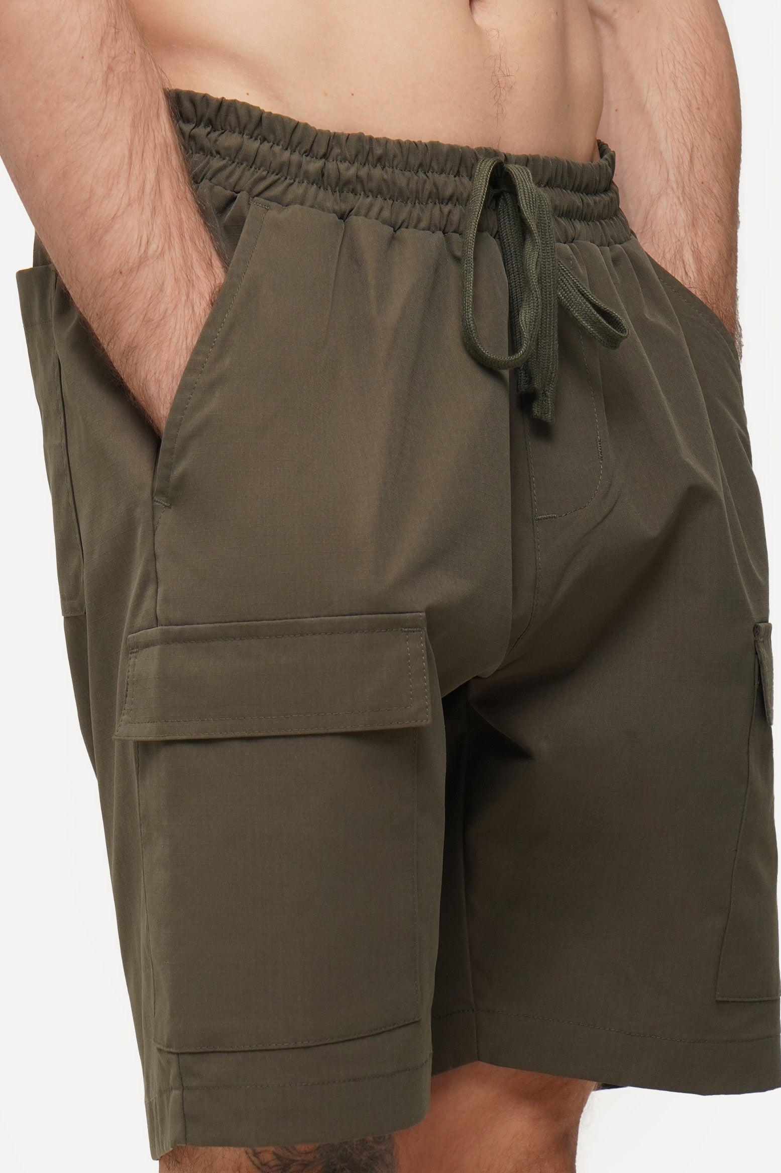 【KOOLOSET】Light Nylon Cargo Bermuda Pants Technivision Lightweight Kool Cargo Shorts | Technivision