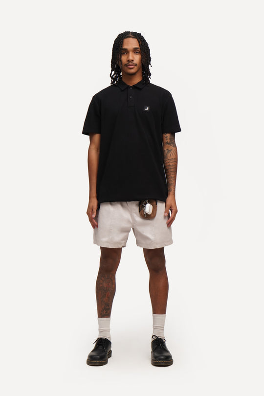 Textured Knit Polo
