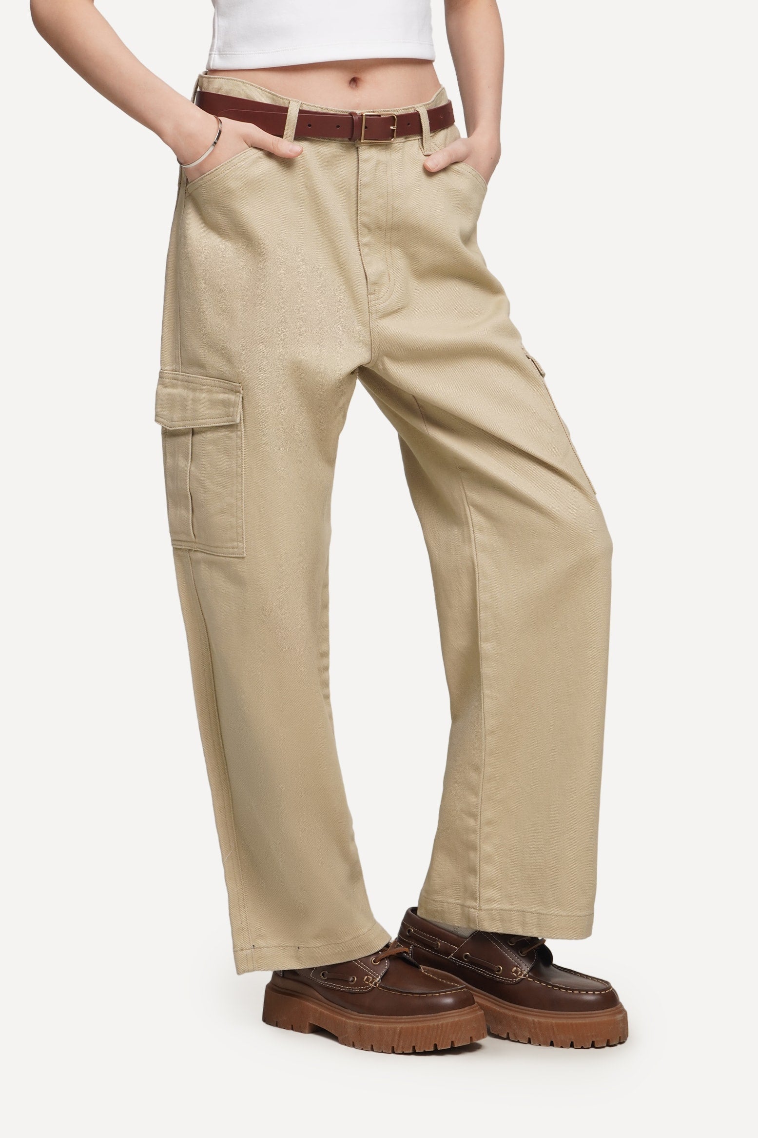 『RANGER POPLIN CARGO PANT』(KHAKI) Double RL (ダブル アール エル) : RANGER POPLIN CARGO PANT