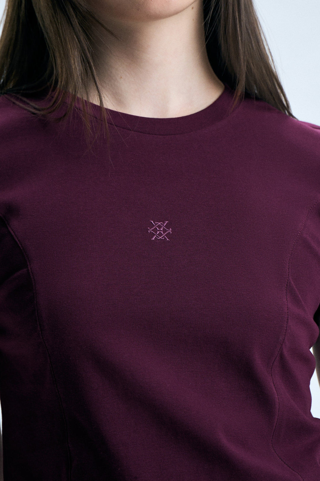 Panelled Slim T-Shirt