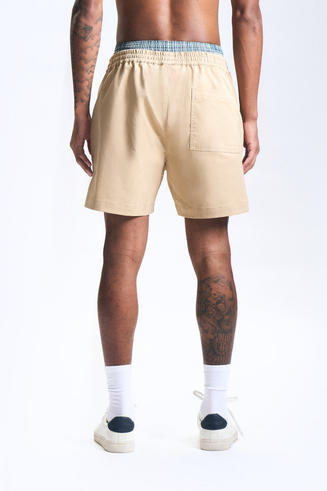 Logo Pull-Up Shorts