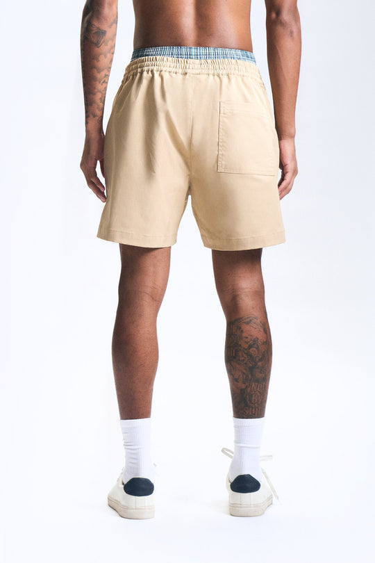 Logo Pull-Up Shorts