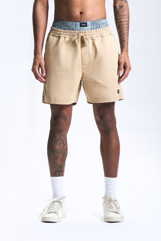 Logo Pull-Up Shorts