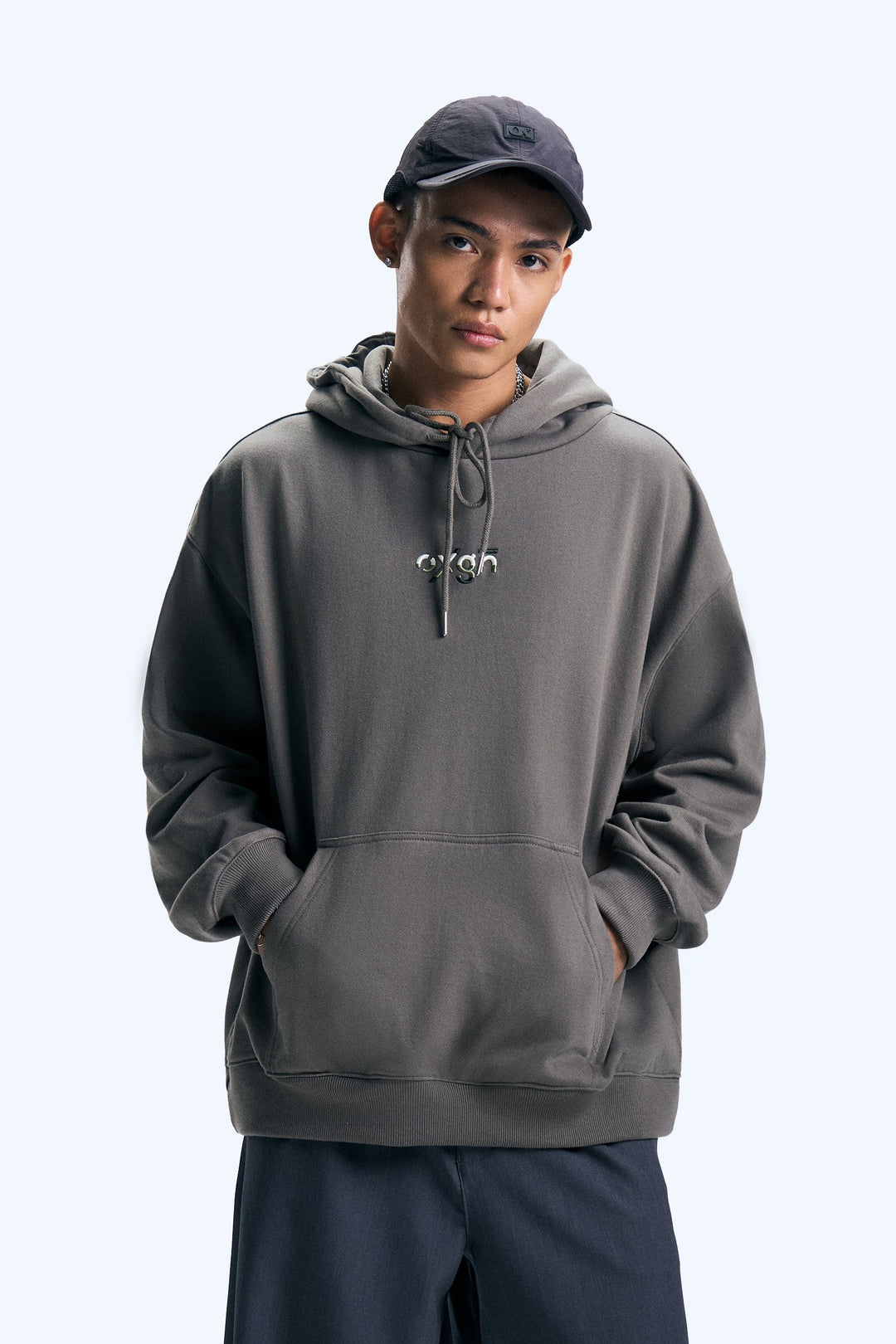 Logo Embroidered Hoodie