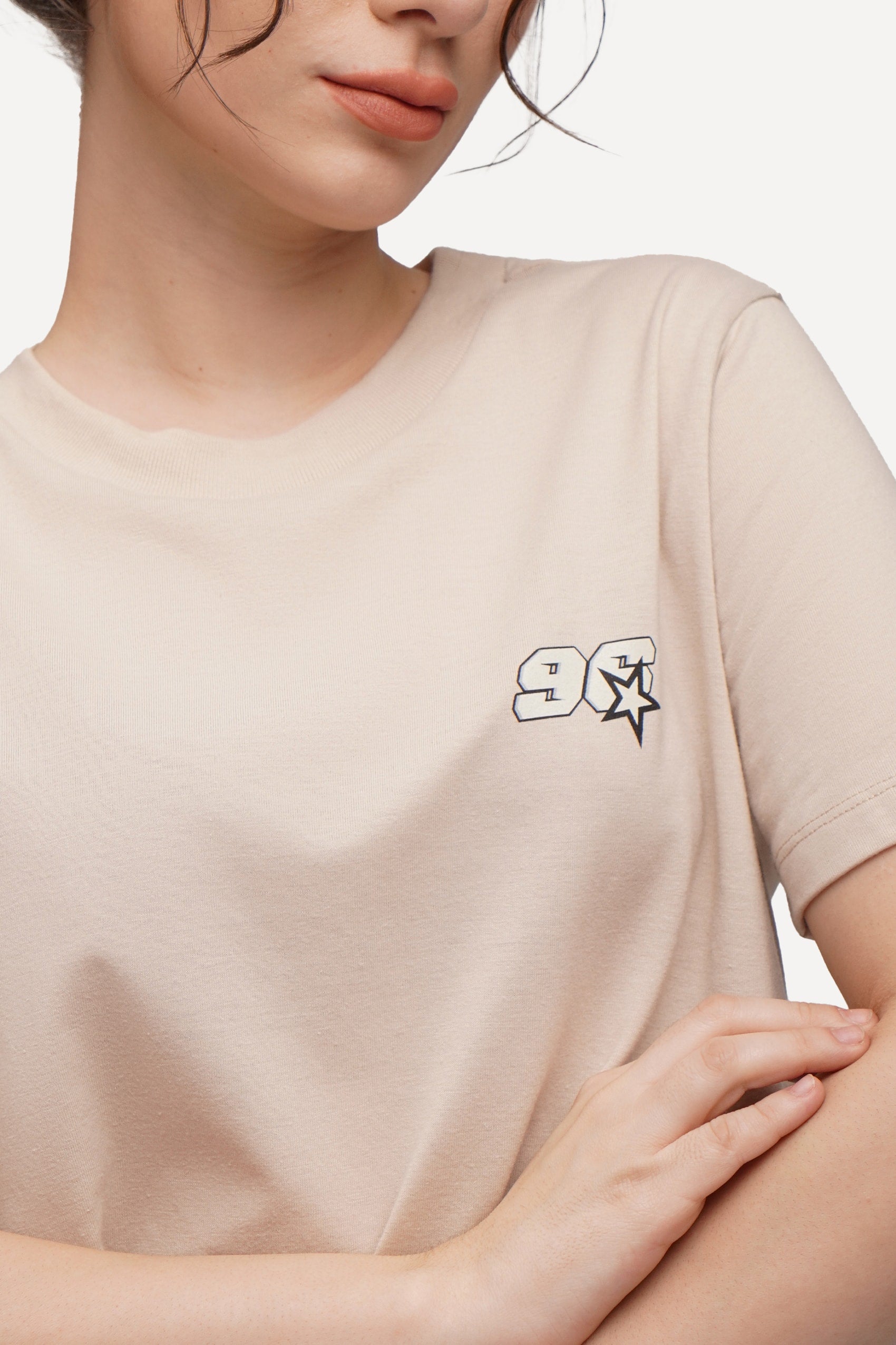 ★EU発* *新作*Script ロゴTシャツ/OATMILK★ Graphic T-Shirt – OXGN