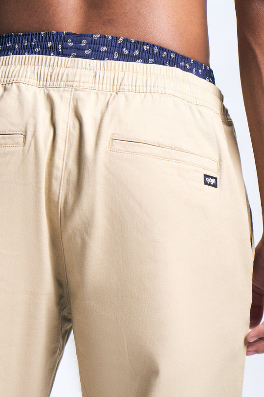 Pull-Up Slim Tapered Pants