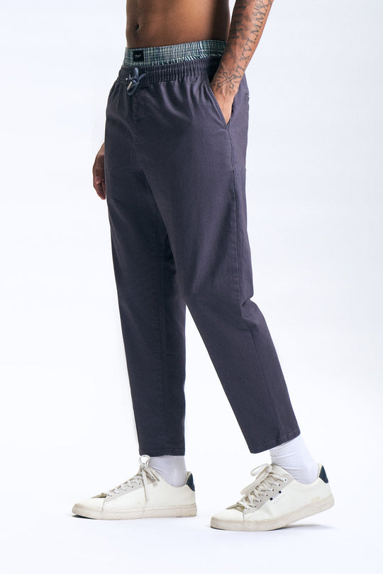 Pull-Up Slim Tapered Pants