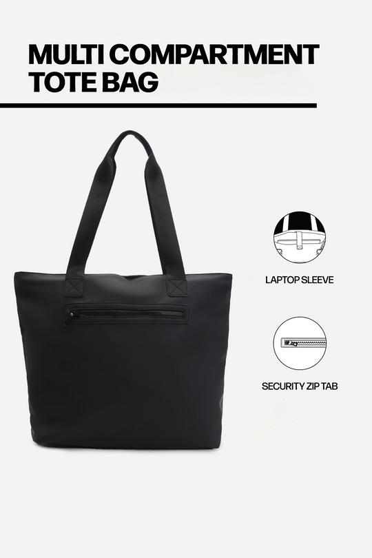 Multi Compartment Tote Bag