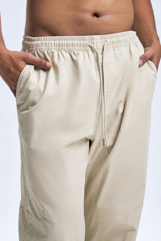 Pull-Up Straight Pants