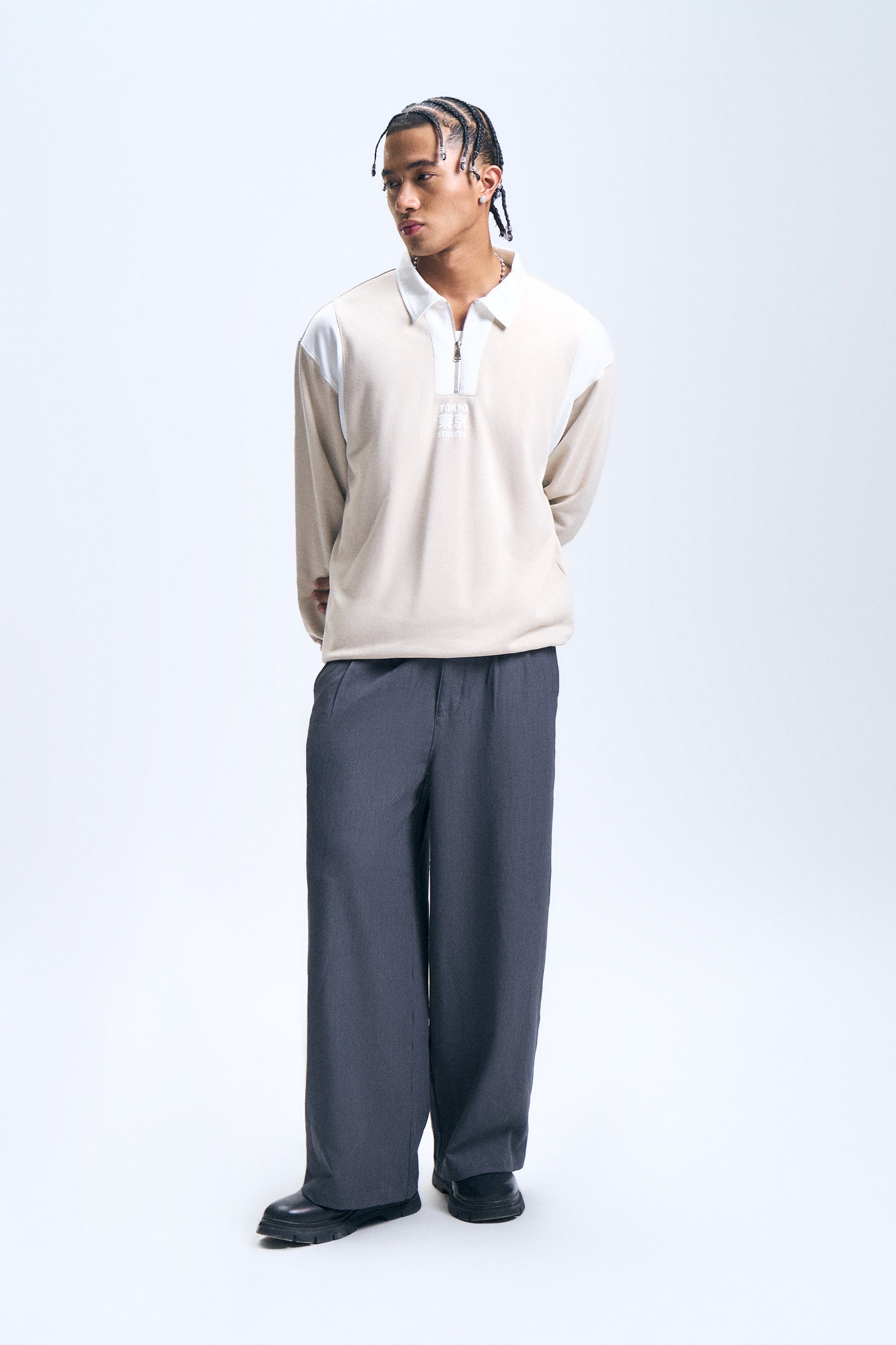 Quarter Zip Polo – OXGN