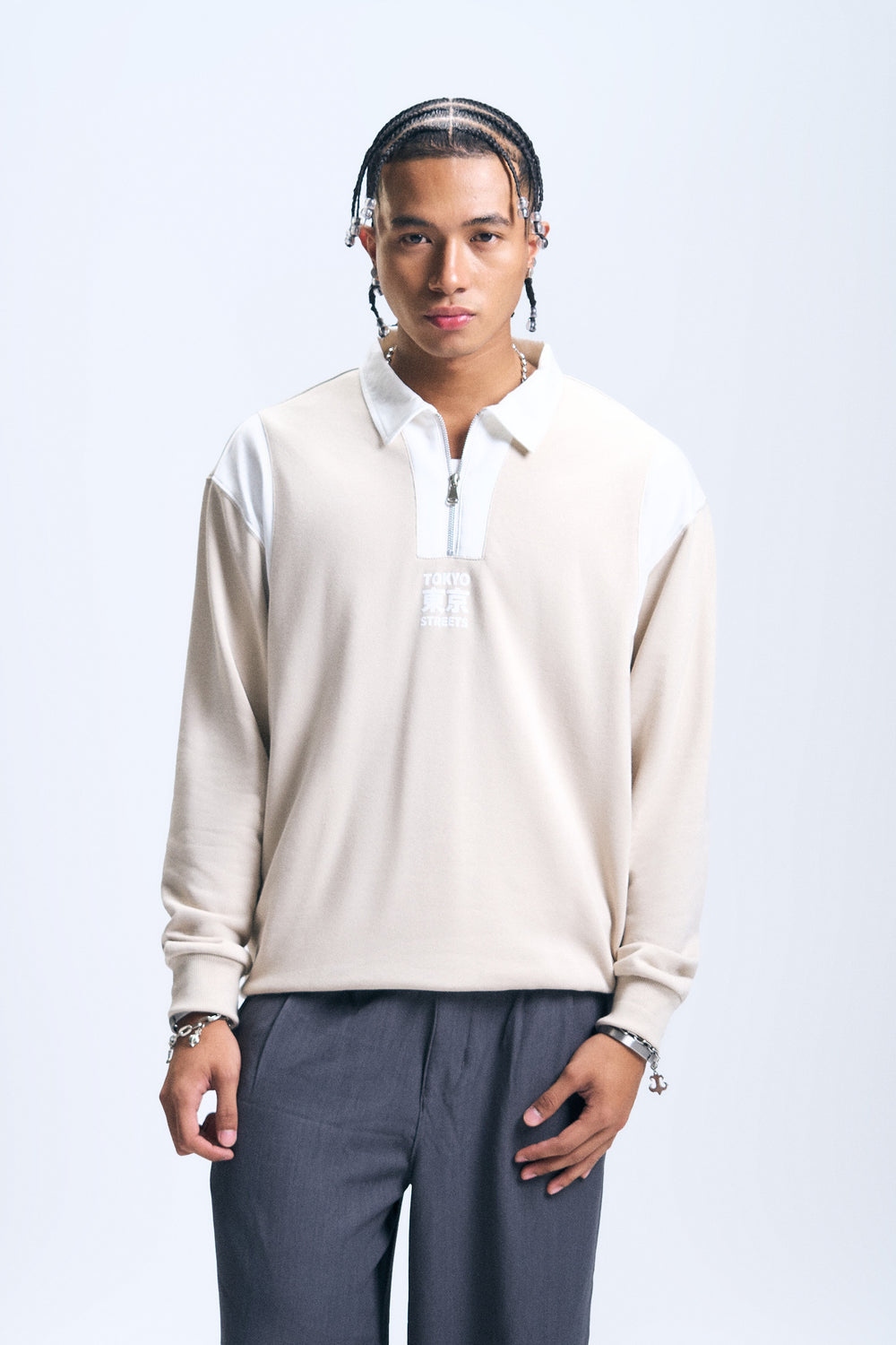 Quarter Zip Polo