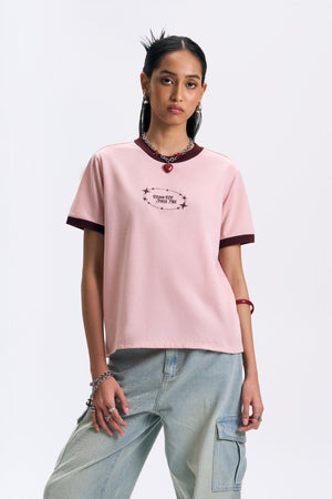 Ringer Graphic T-Shirt