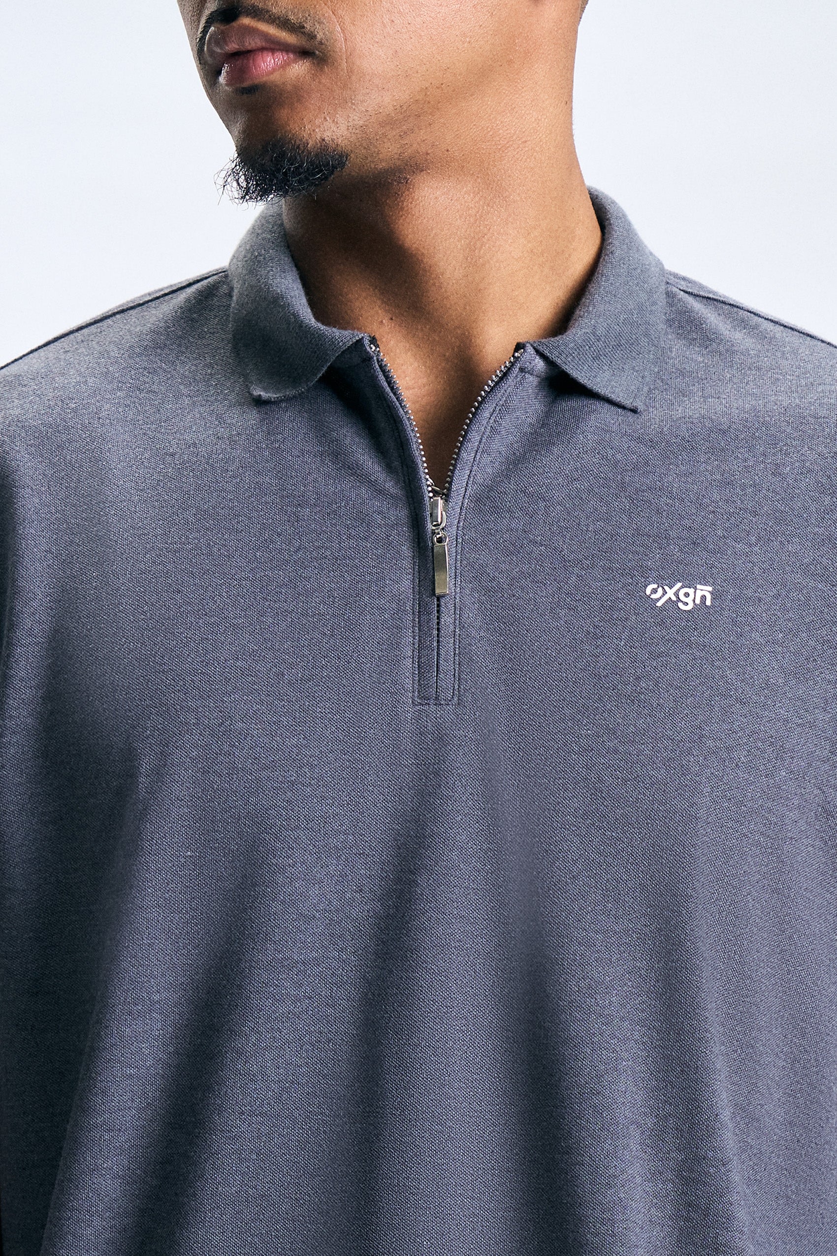 Zip-Up Polo – OXGN