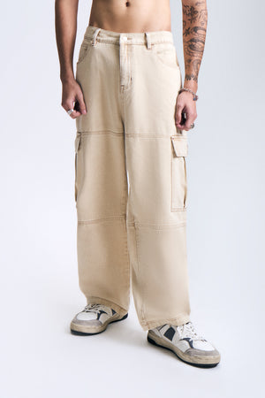 Straight Cargo Jeans