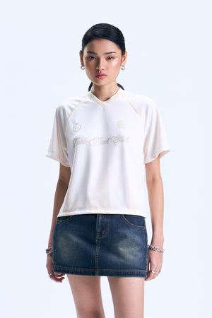 Raglan Jersey Loose T-Shirt