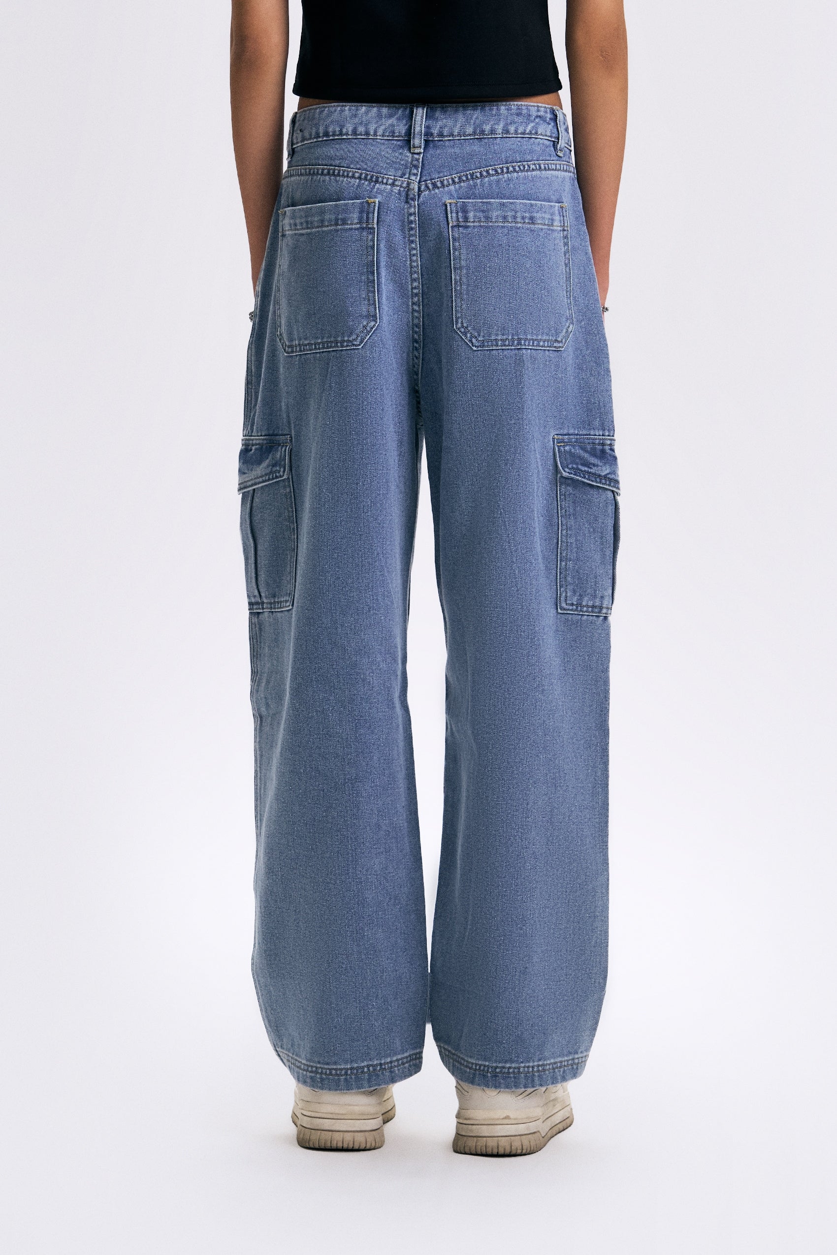 Straight Cargo Jeans – OXGN