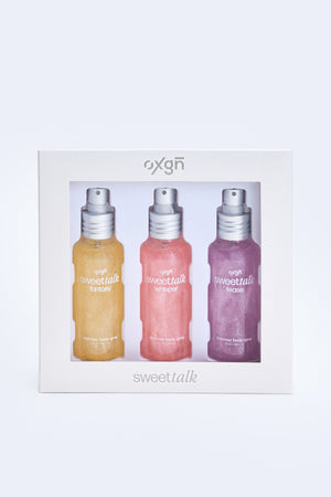3-in-1 Sweet Talk Series Shimmer Body Spray 50ml Gift Set for Women