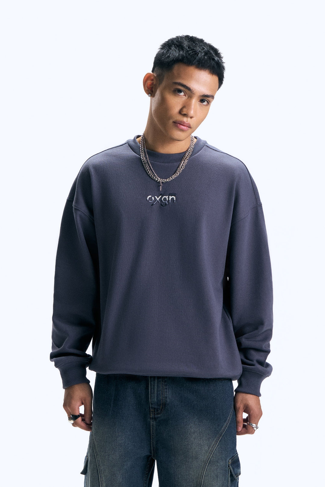 Logo Embroidered Pullover
