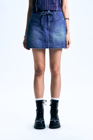 Skort With Tie Detail