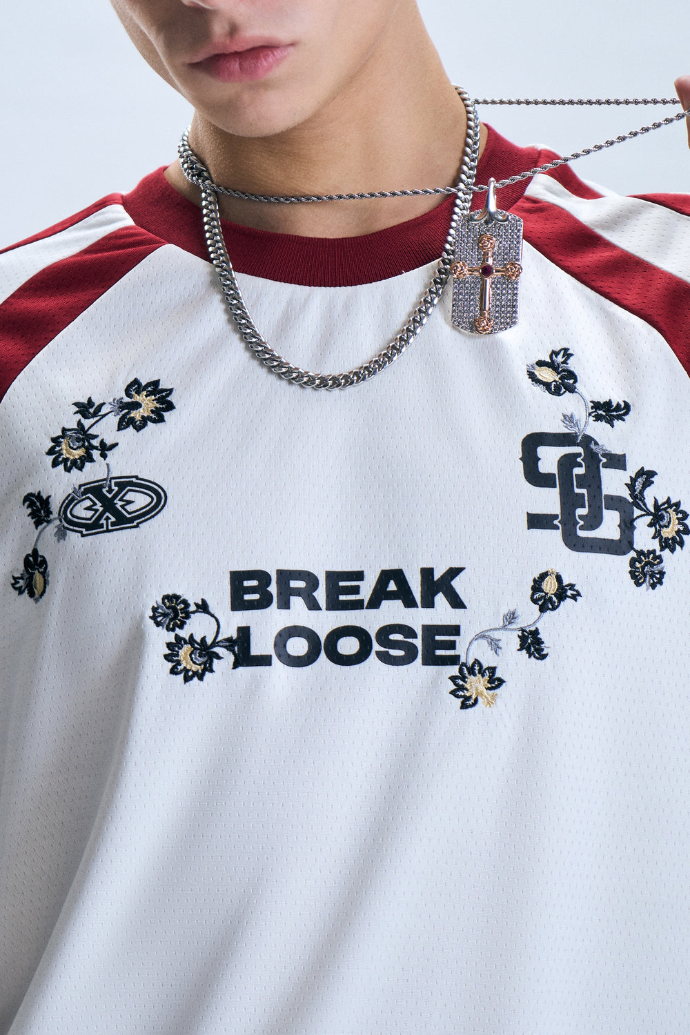 Mesh Graphic T-Shirt