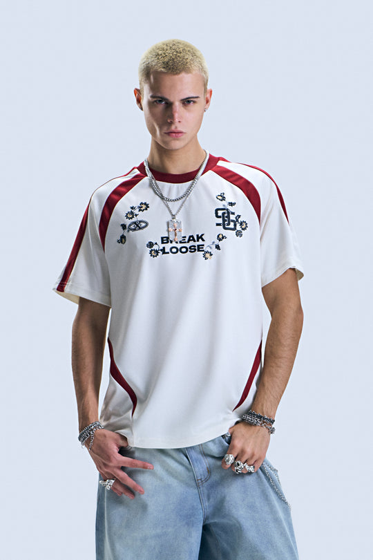 Mesh Graphic T-Shirt