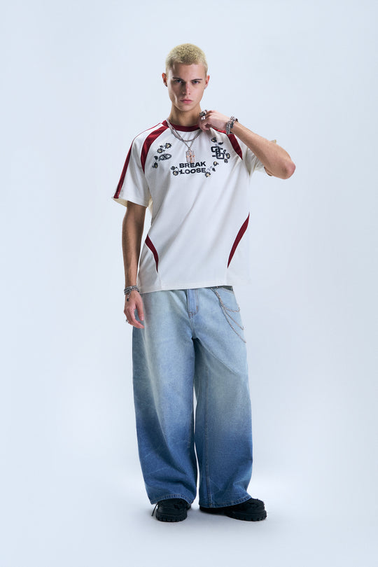 Mesh Graphic T-Shirt