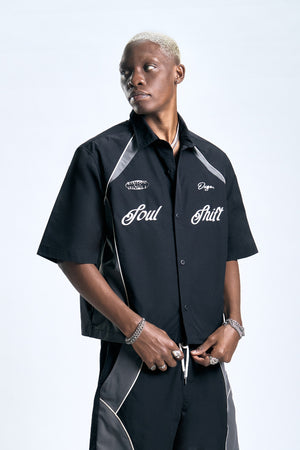 Ripstop Cropped Shirt