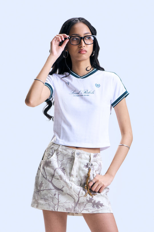 Graphic Cropped T-Shirt