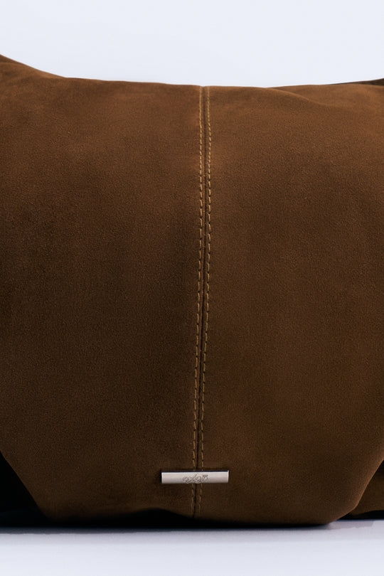 Suede Hobo Bag