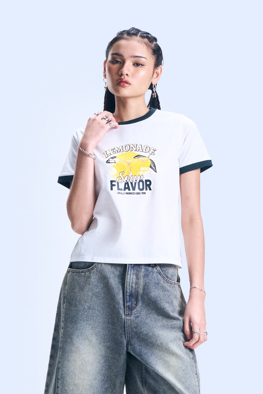 Ringer Graphic T-Shirt