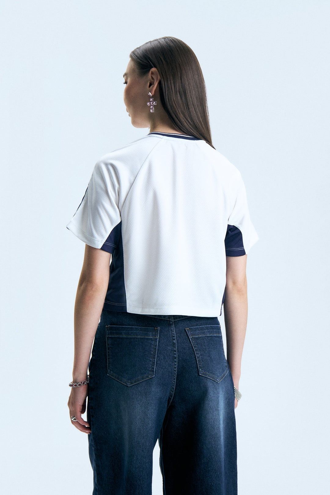 Jersey Graphic Boxy Top