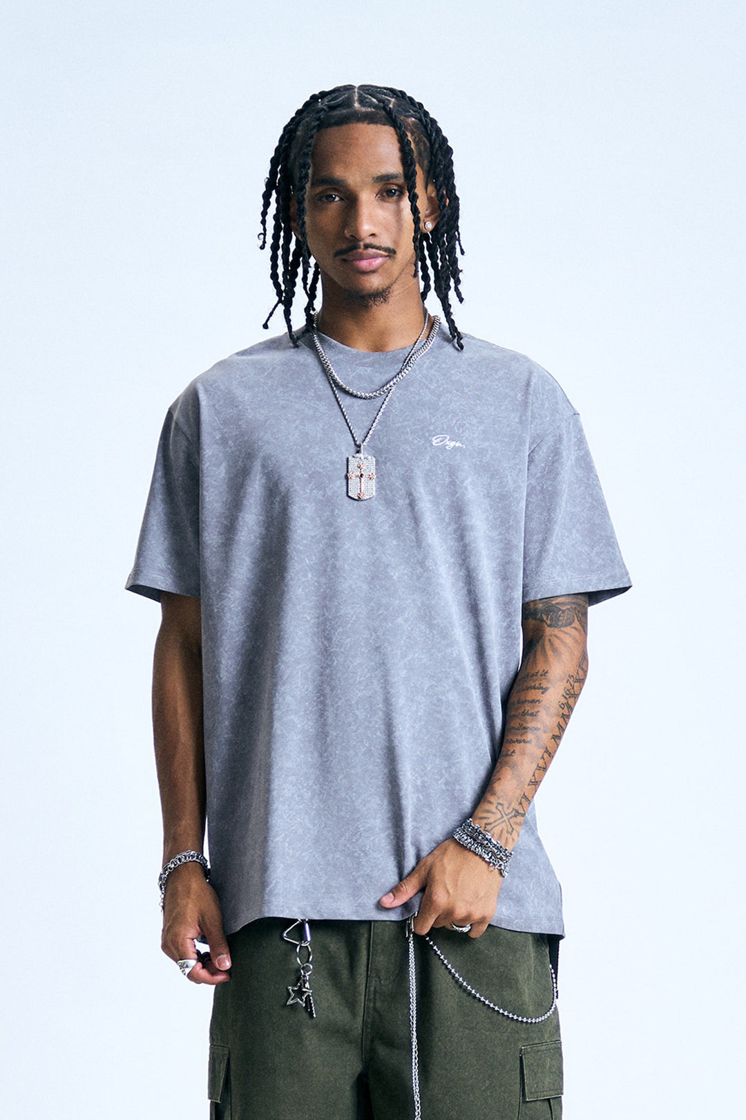 Logo Embroidered T-Shirt