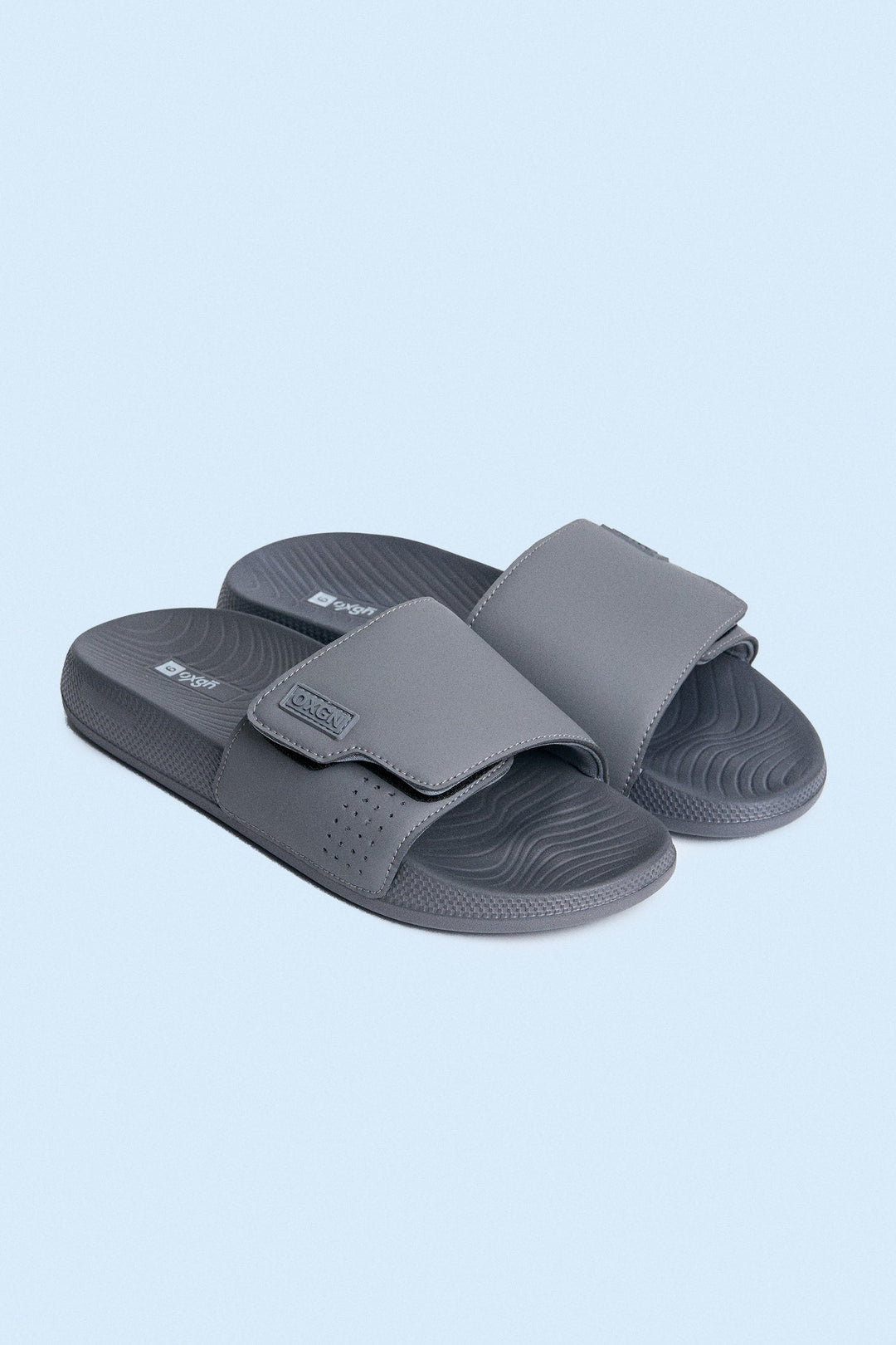 Men's Single Band Slides with Cushioned Sole